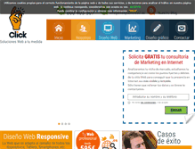 Tablet Screenshot of clickpublicidad.es